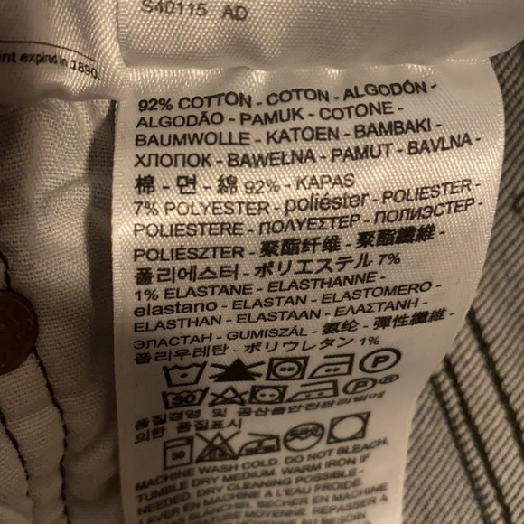 Levi’s Black 501 Italian Selvedge Denim Jeans - Picture 8 of 12